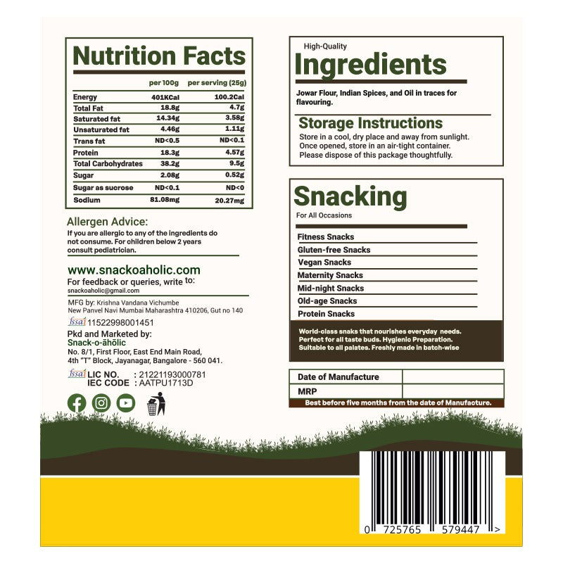Snack-O-Aholic Gluten Free Combo