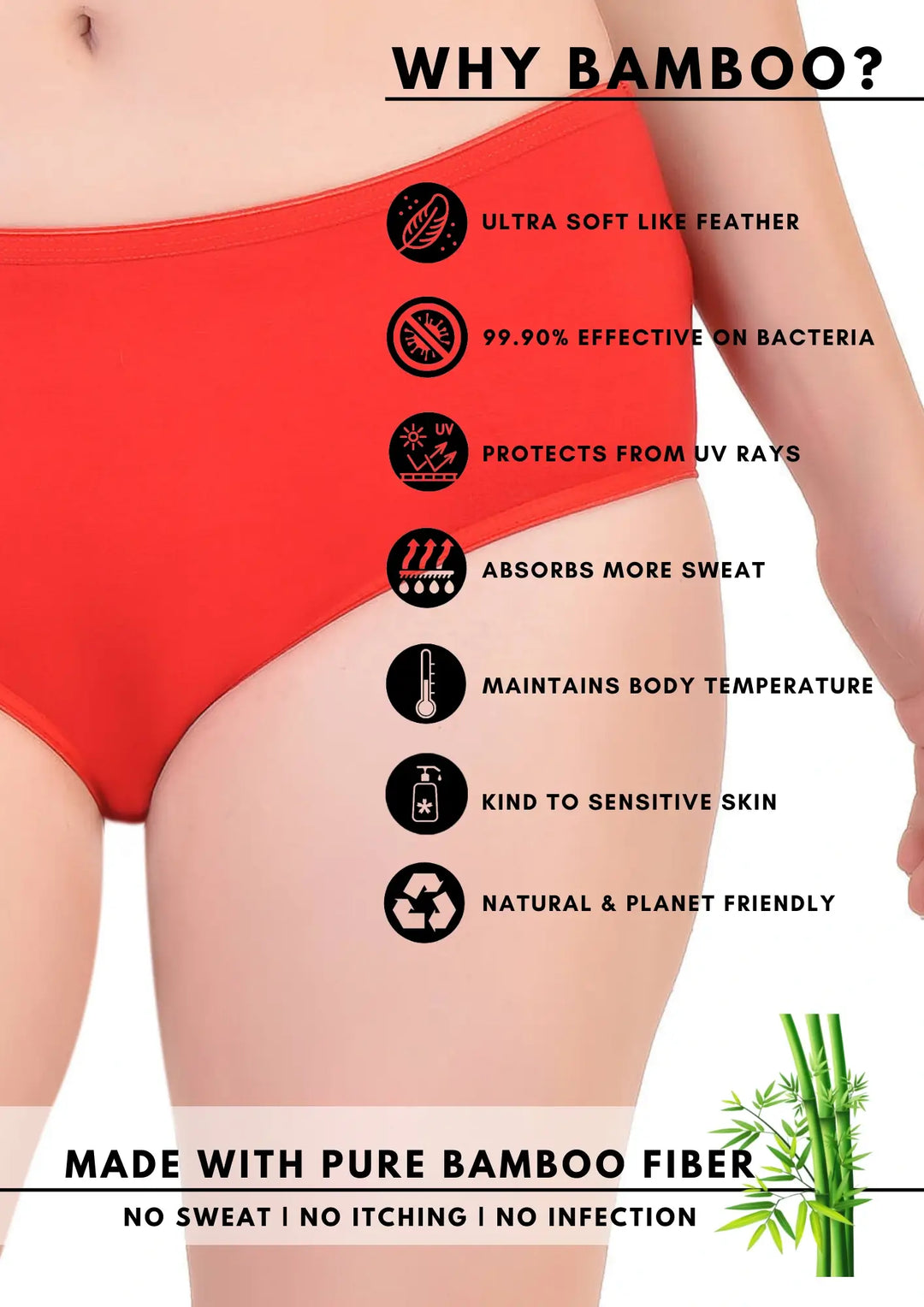 Bamboo Fabric Women&