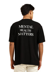 Men's Black Oversized Bamboo T-Shirt – Soft, Breathable & Sustainable