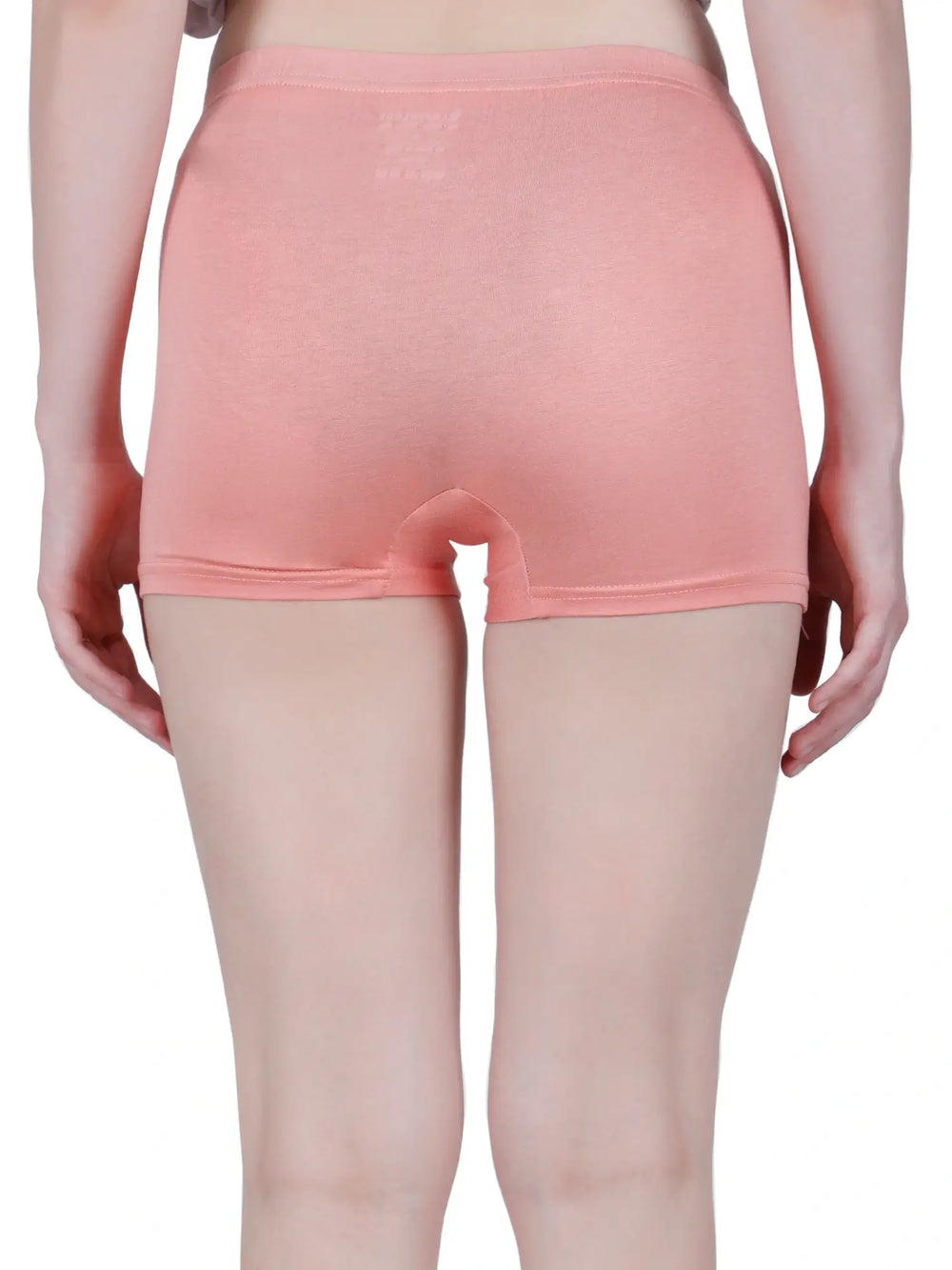 Bamboo Fabric boyshorts panties for women | Peach & Blue | Pack Of 2