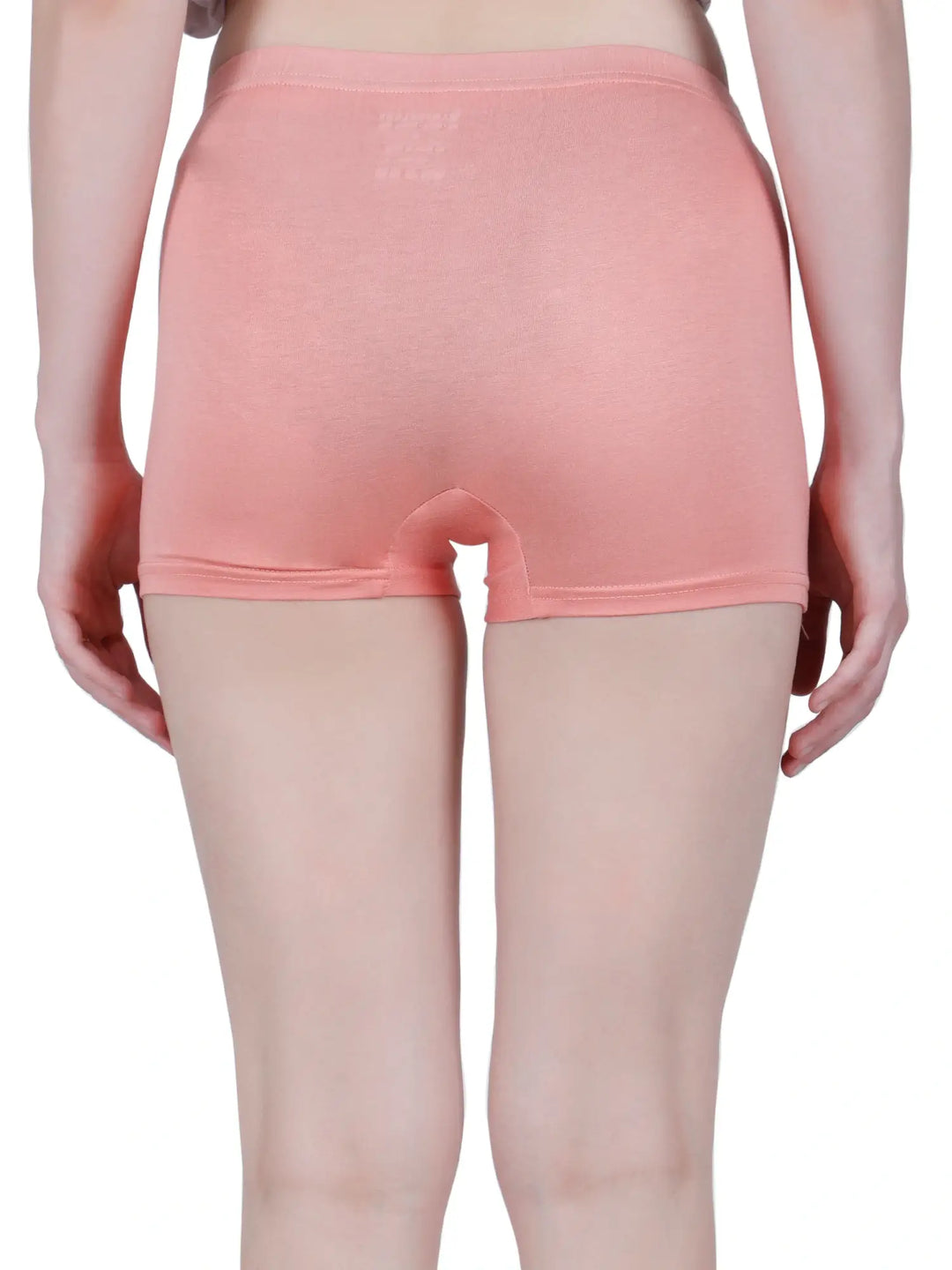 Bamboo Fabric boyshorts panties for women | Peach & Blue | Pack Of 2