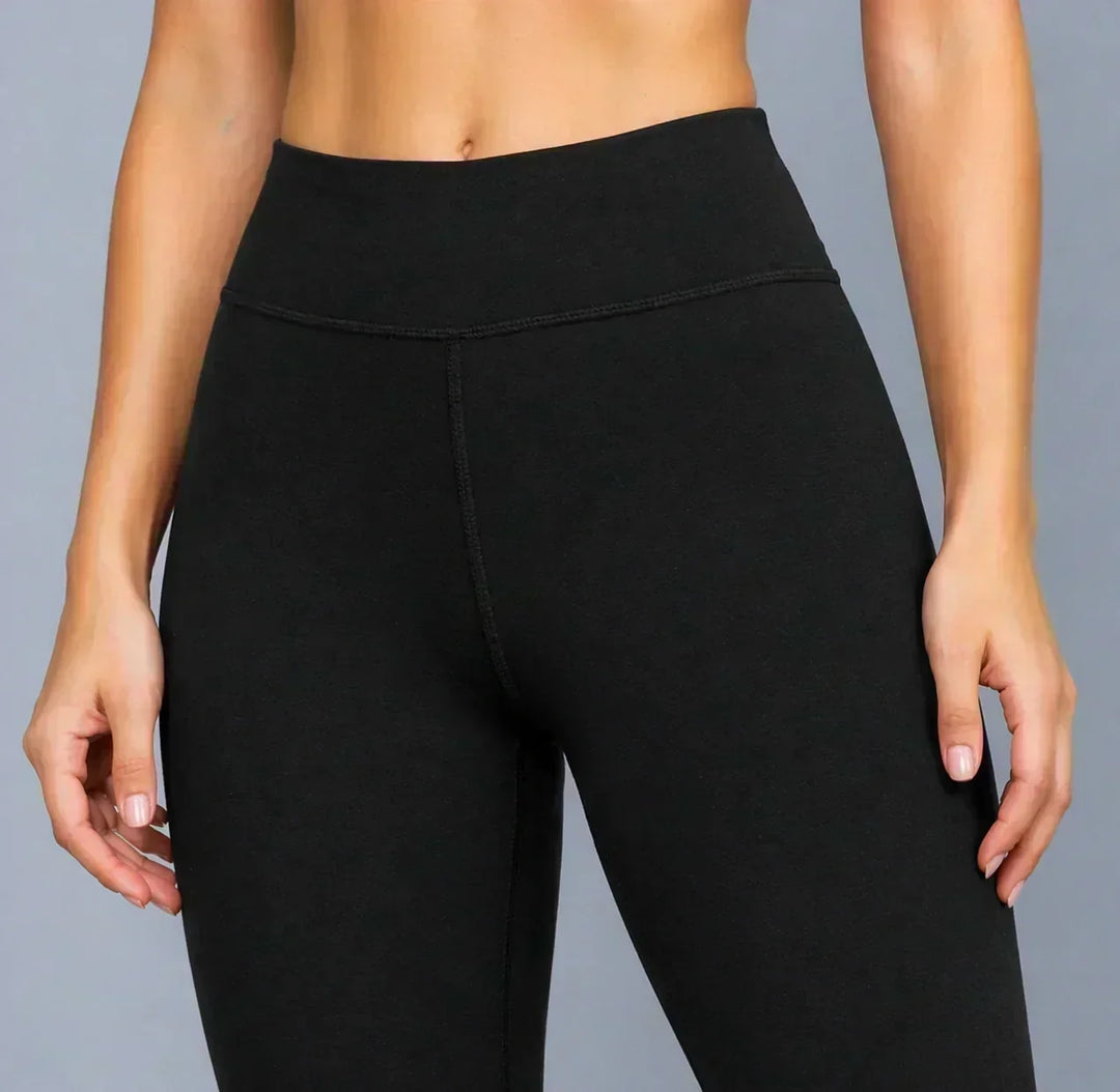 Bamboo Fabric Yoga Pant | Black