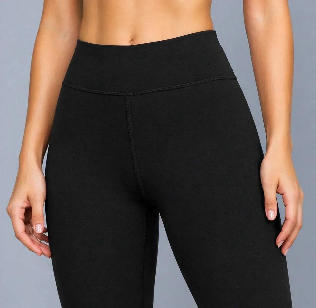 Bamboo Fabric Yoga Pant | Black