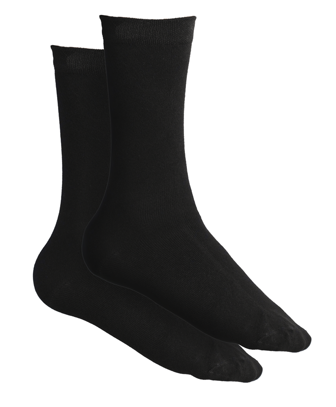 Bamboo Fabric Socks | Black and Navy | Pack of 2 – Soft, Breathable