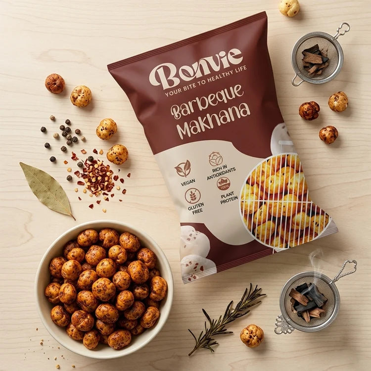 Bonvie Snacks Makhana (Foxnuts) Trial Box