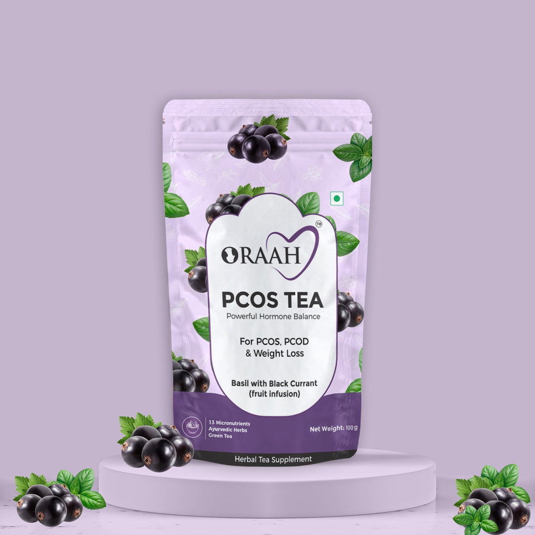 PCOS PCOD Basil with Black currant Tea - 100 Grams