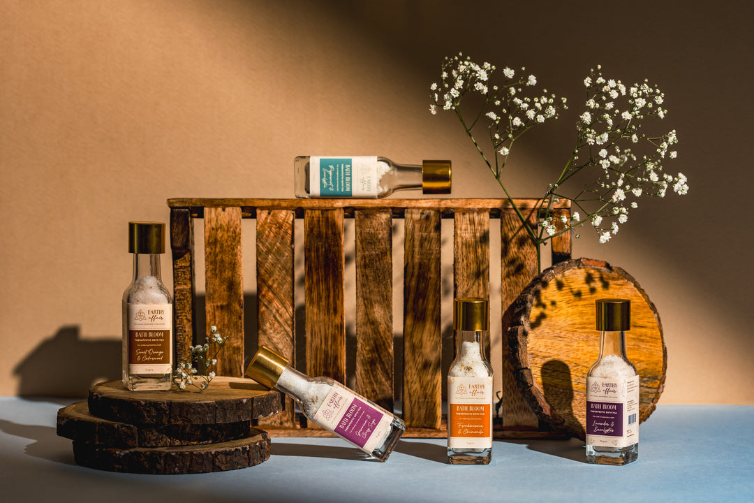 Earthy Affair Sweet Orange & Cedar Wood Bath Bloom