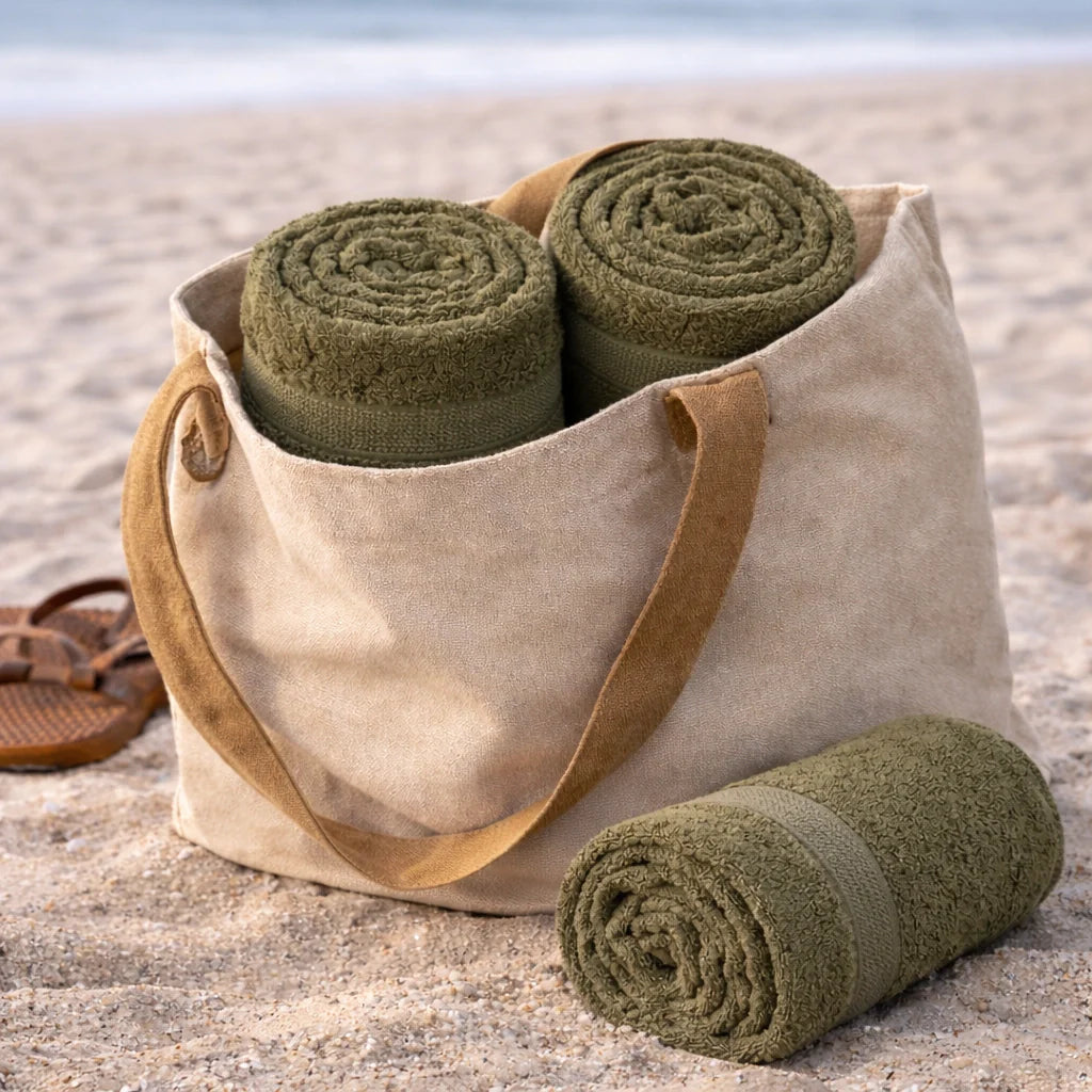Bamboo Bath Towel – Ultra Soft, Quick Dry & Eco-Friendly Luxury Care | Green