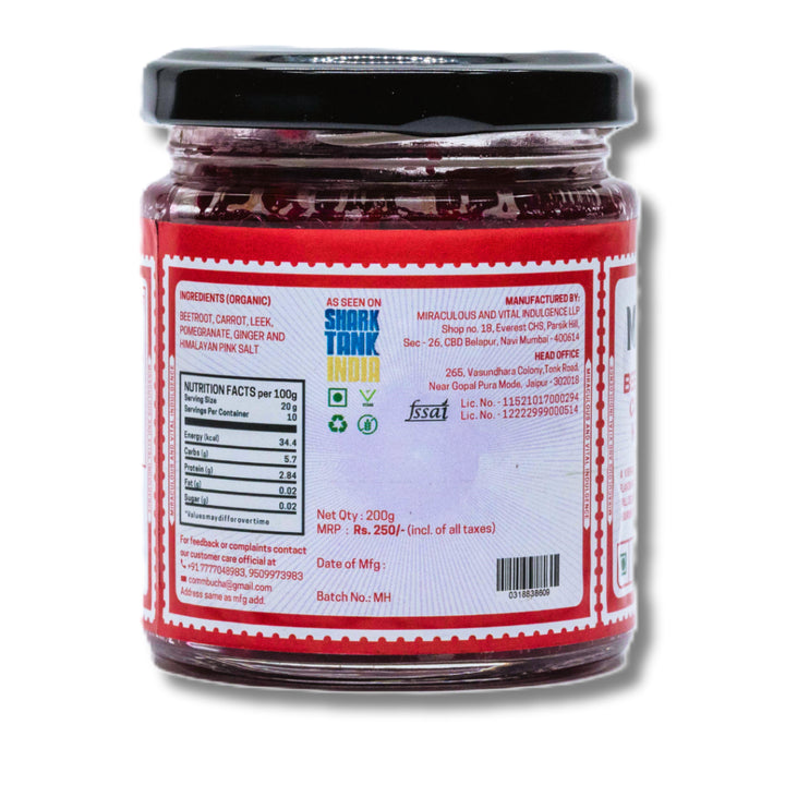 MAVI's Beetroot Carrot Kraut