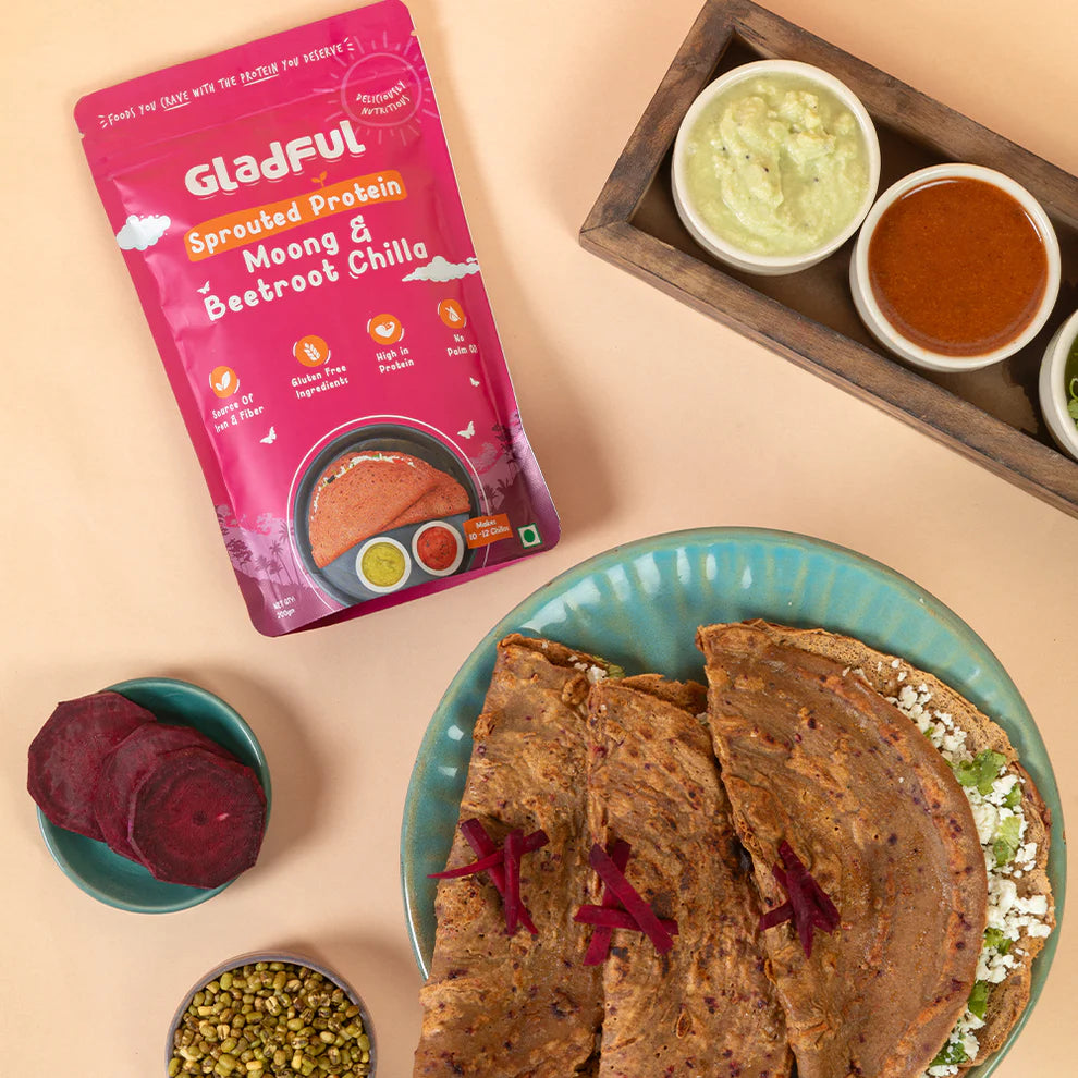 Gladful Royal Sprouted Breakfast Kit - 10 Packs | 1900gms