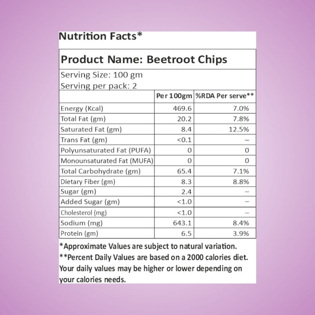 Beetroot Chips 150 g