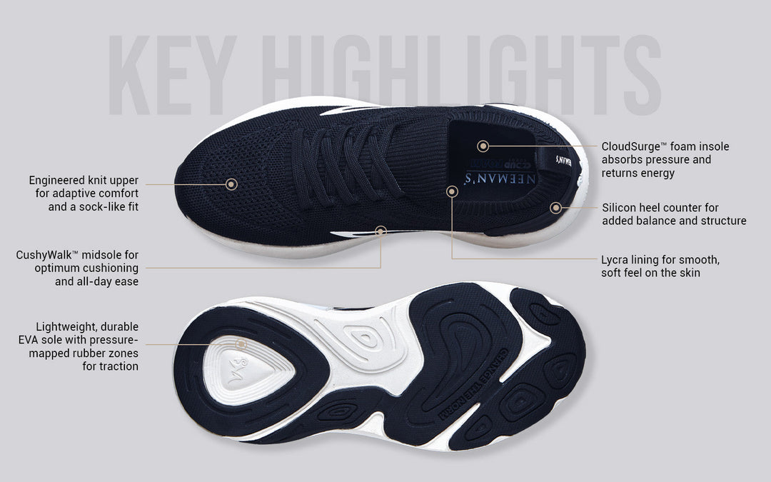 Begin Walk Lite For Women : Black