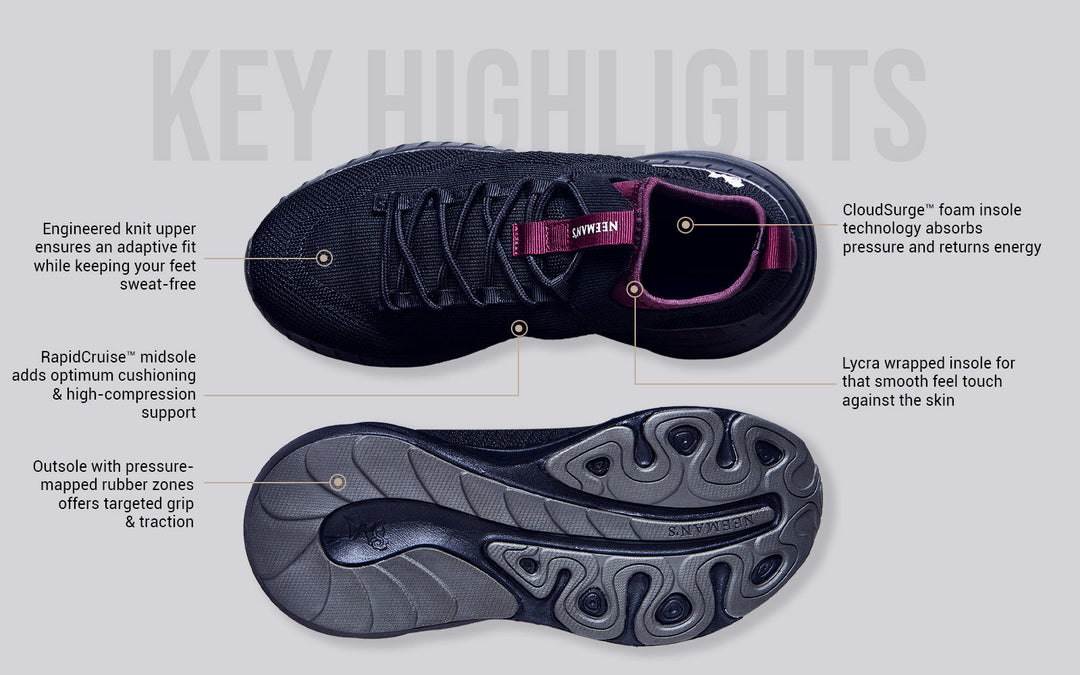 Begin Walk Revive For Men : Black