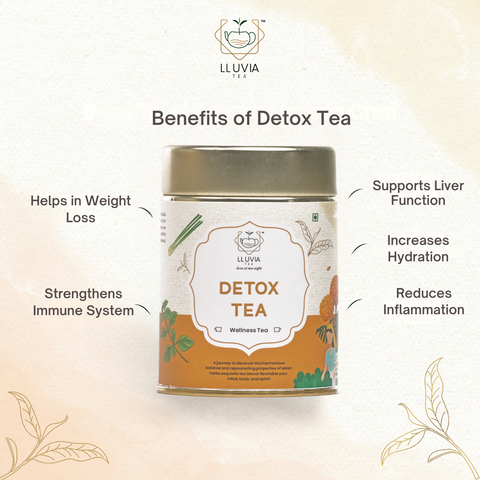 Lluvia Tea Detox Tea - Detoxification | Weight Loss | Improved Digestion (50 gm)