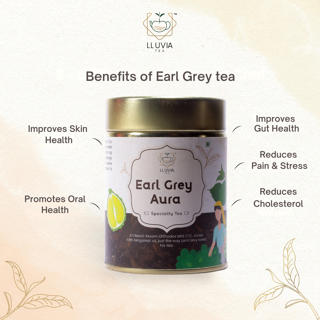 Lluvia Tea AM To PM Tea Combo - Earl grey & Chamomile Tea