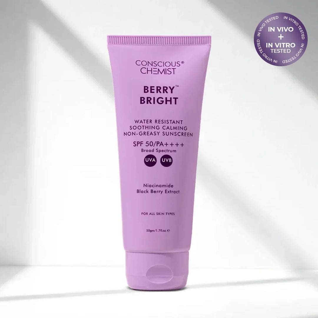 Berry Bright Sunscreen | SPF50 PA ++++