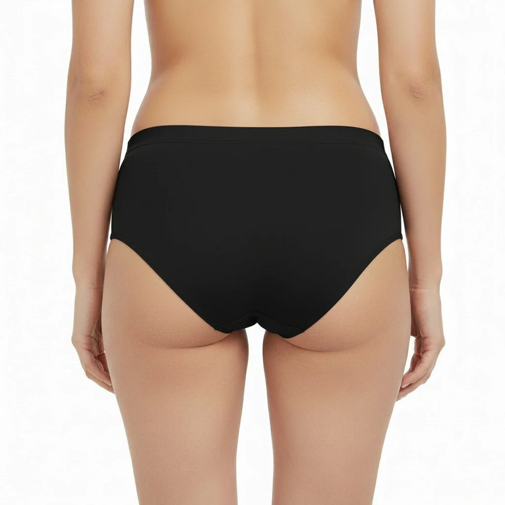 Bamboo Fabric Period Panty 5 Layer Protection | Soft & Odor-Free | Pack of 2