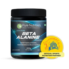 Pure Beta Alanine Powder – 200g Unflavored | Pre-Workout Supplement for Muscle Power