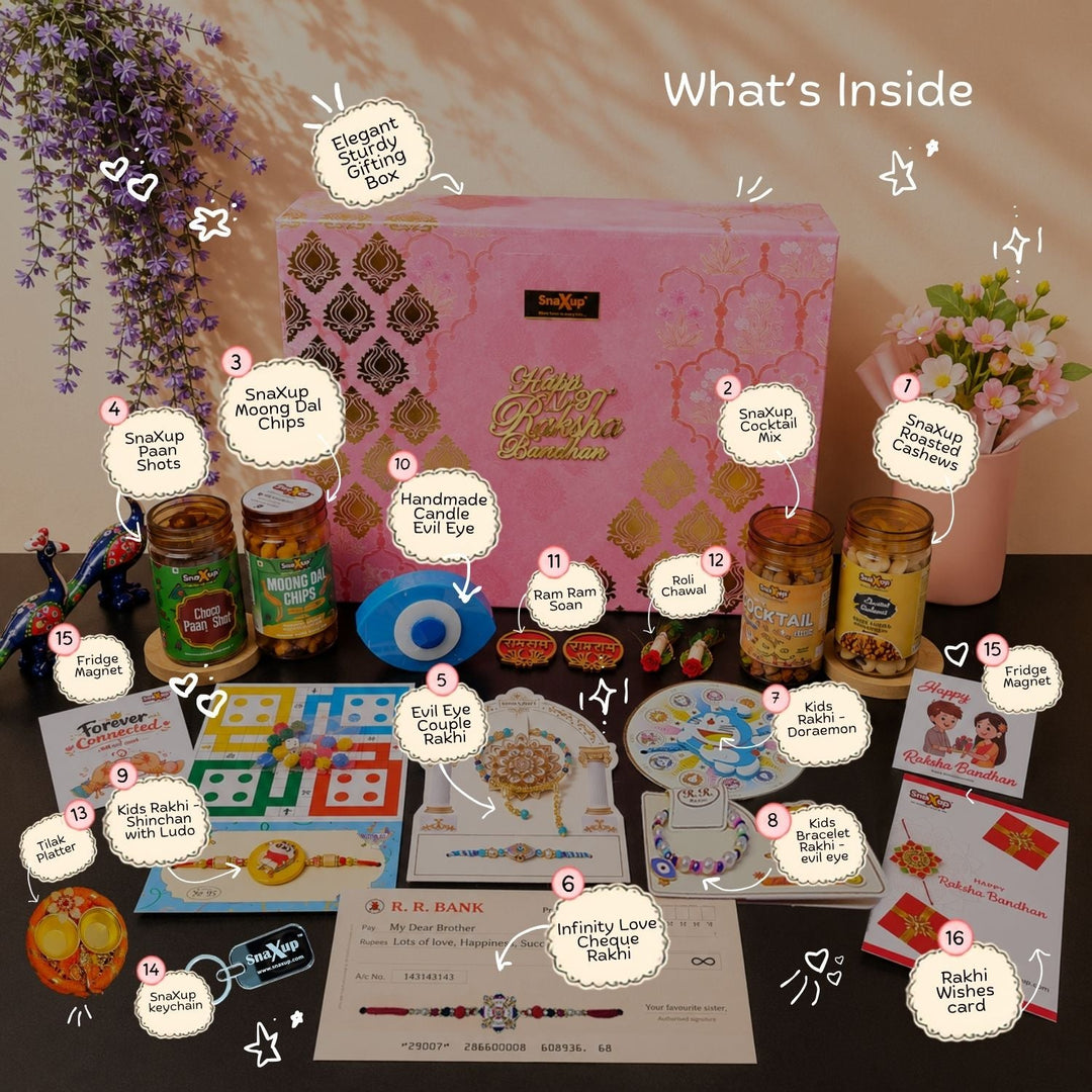 Bhaiya Bhabhi Rakhi Gift Hamper