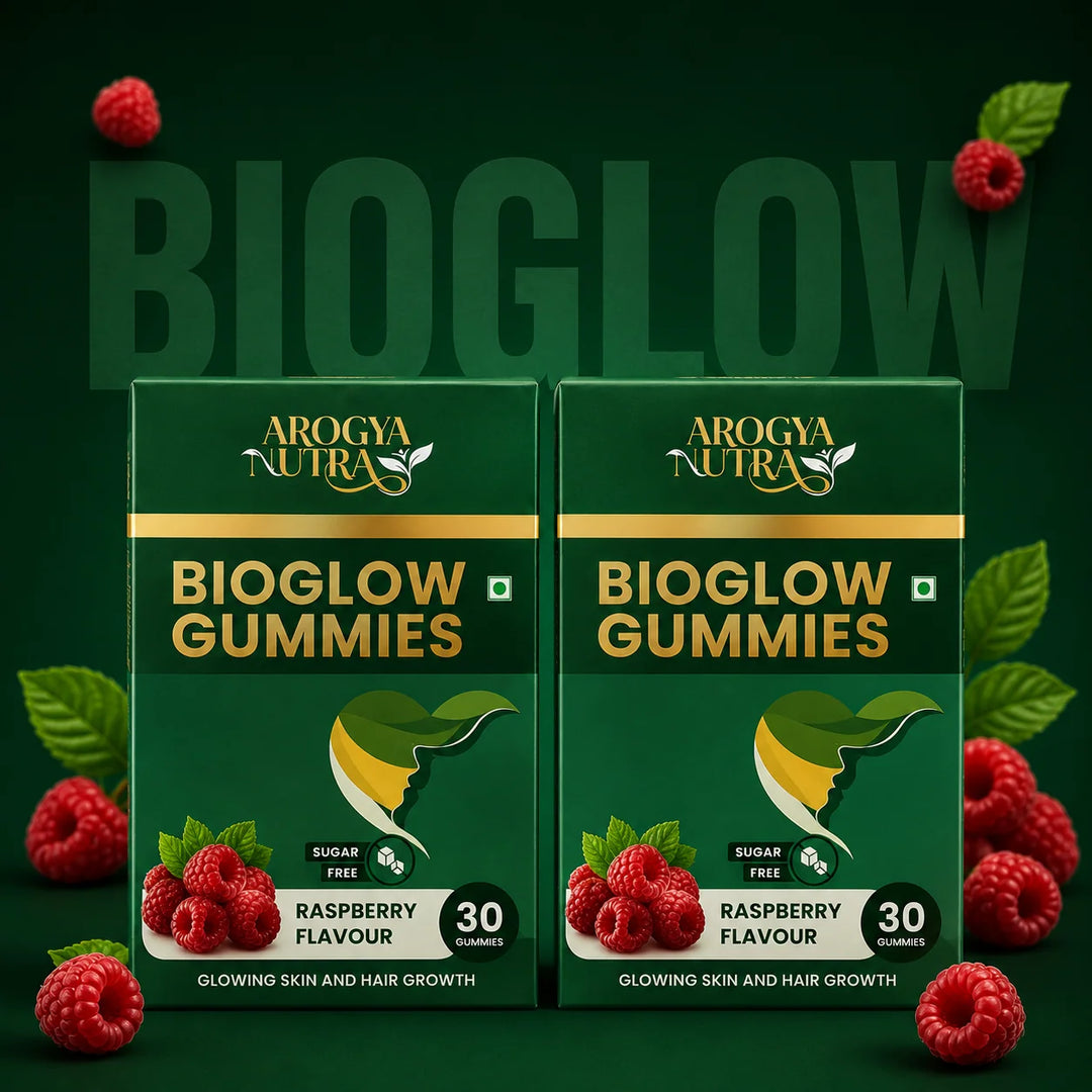 BioGlow Gummies │ Biotin & Zinc │ Raspberry Flavor
