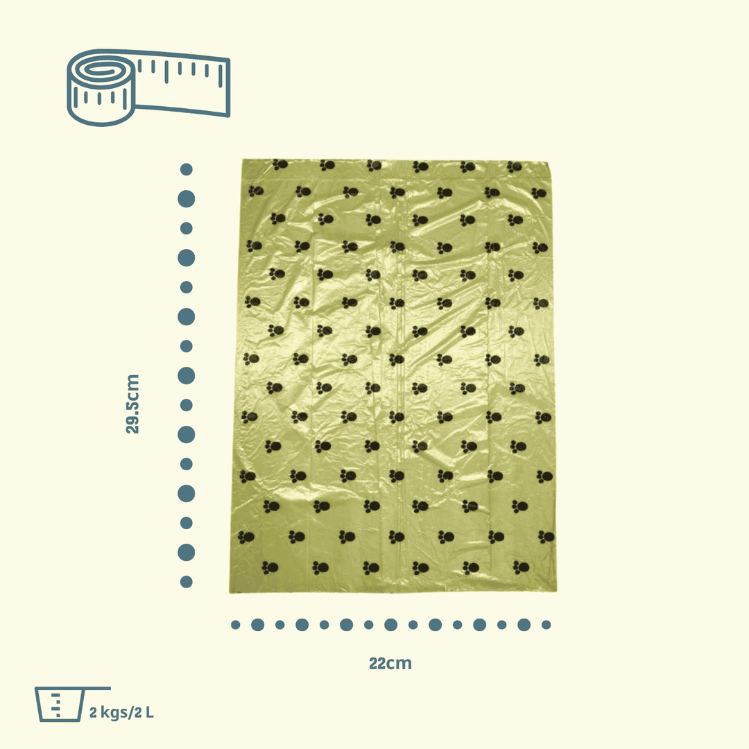 Irida Naturals Biodegradable Pet Poop Bags - 240 Bags