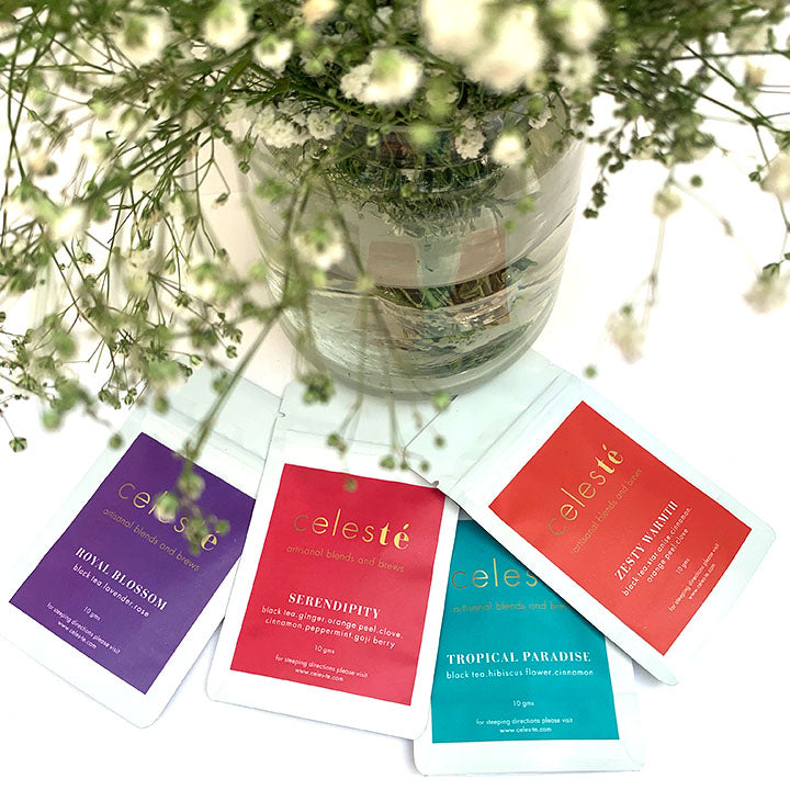 Celesté Black Tea Selection (Pack of 4) - 40 grams