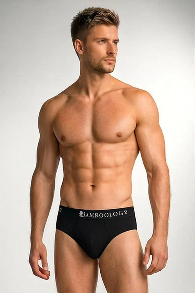 Bamboology Bamboo Fabric Frenchie Fit Underwear for Men | Pack Of 3 | Ultra-Soft, Breathable, Anti-Bacterial