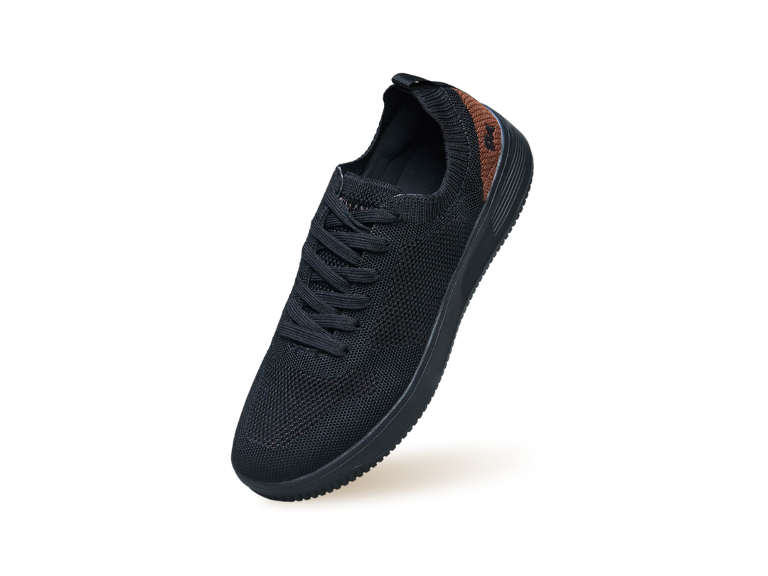 Casual Court Sneakers For Men : Black