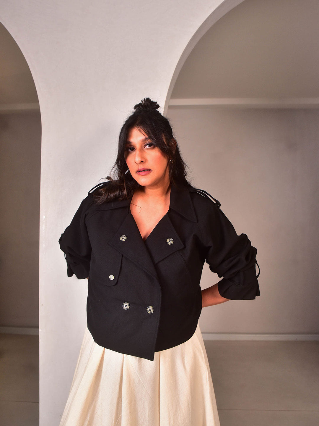 WhySoBlue Zoey Short Jacket