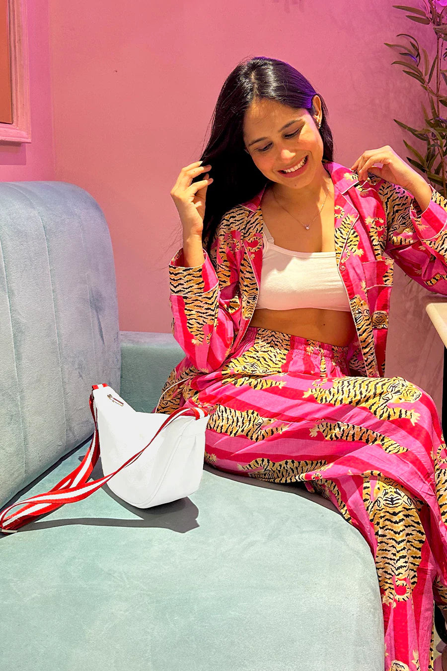 The House of Ganges - Sling Vegan Leather Bum Bag