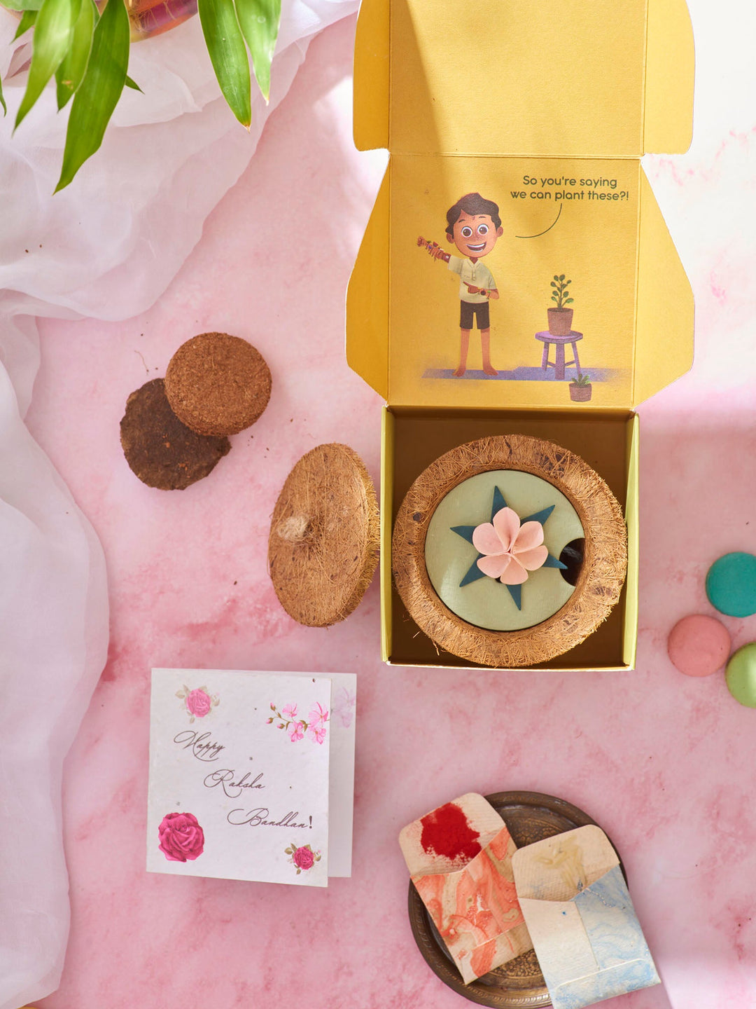 Plantables Blooming Tales Rakhi Planting Kit
