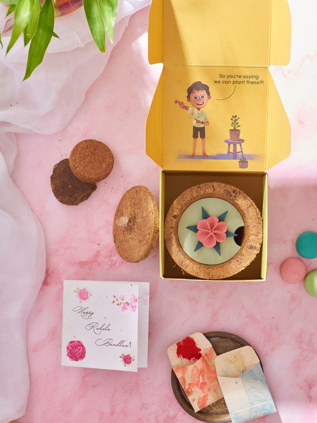 Plantables Blooming Tales Rakhi Planting Kit