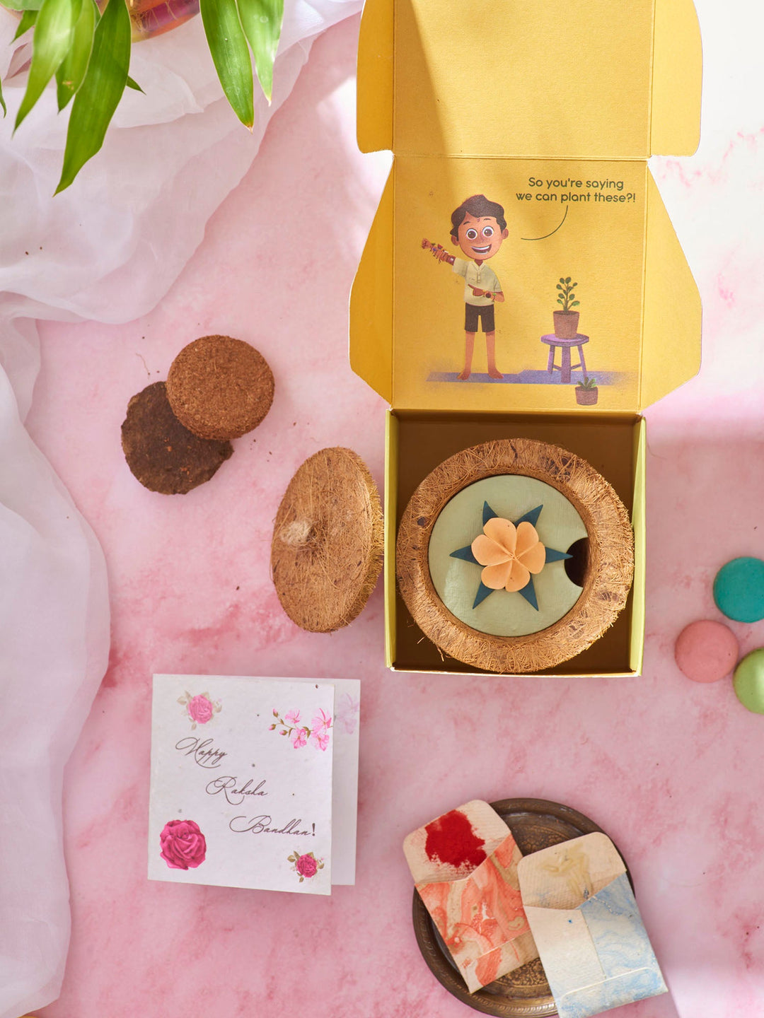 Plantables Blooming Tales Rakhi Planting Kit