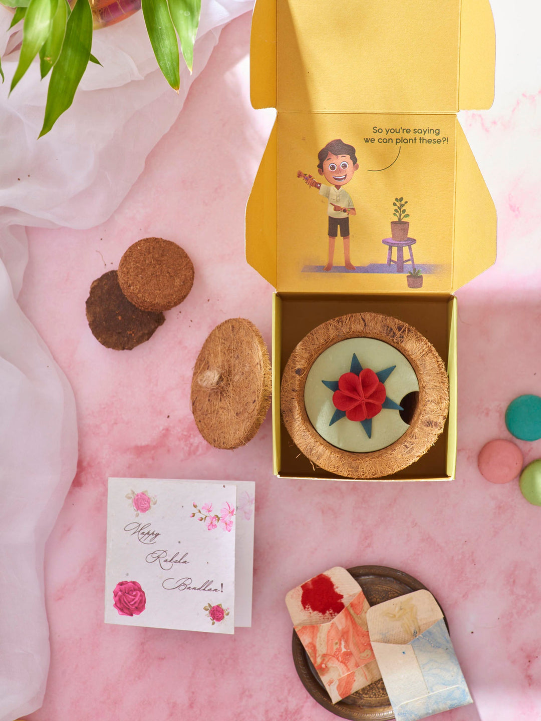 Plantables Blooming Tales Rakhi Planting Kit