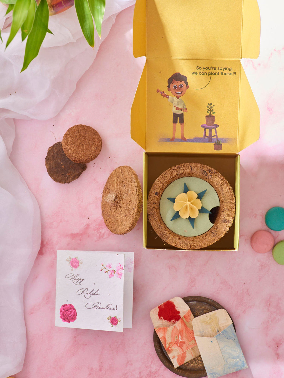 Plantables Blooming Tales Rakhi Planting Kit