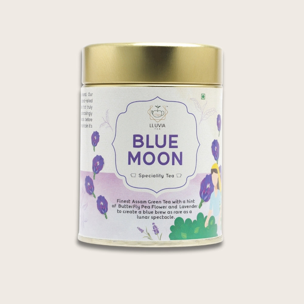 Lluvia Tea Blue Moon Tea - Weight Loss | Skin Glow | Mind Relax (50 gm)