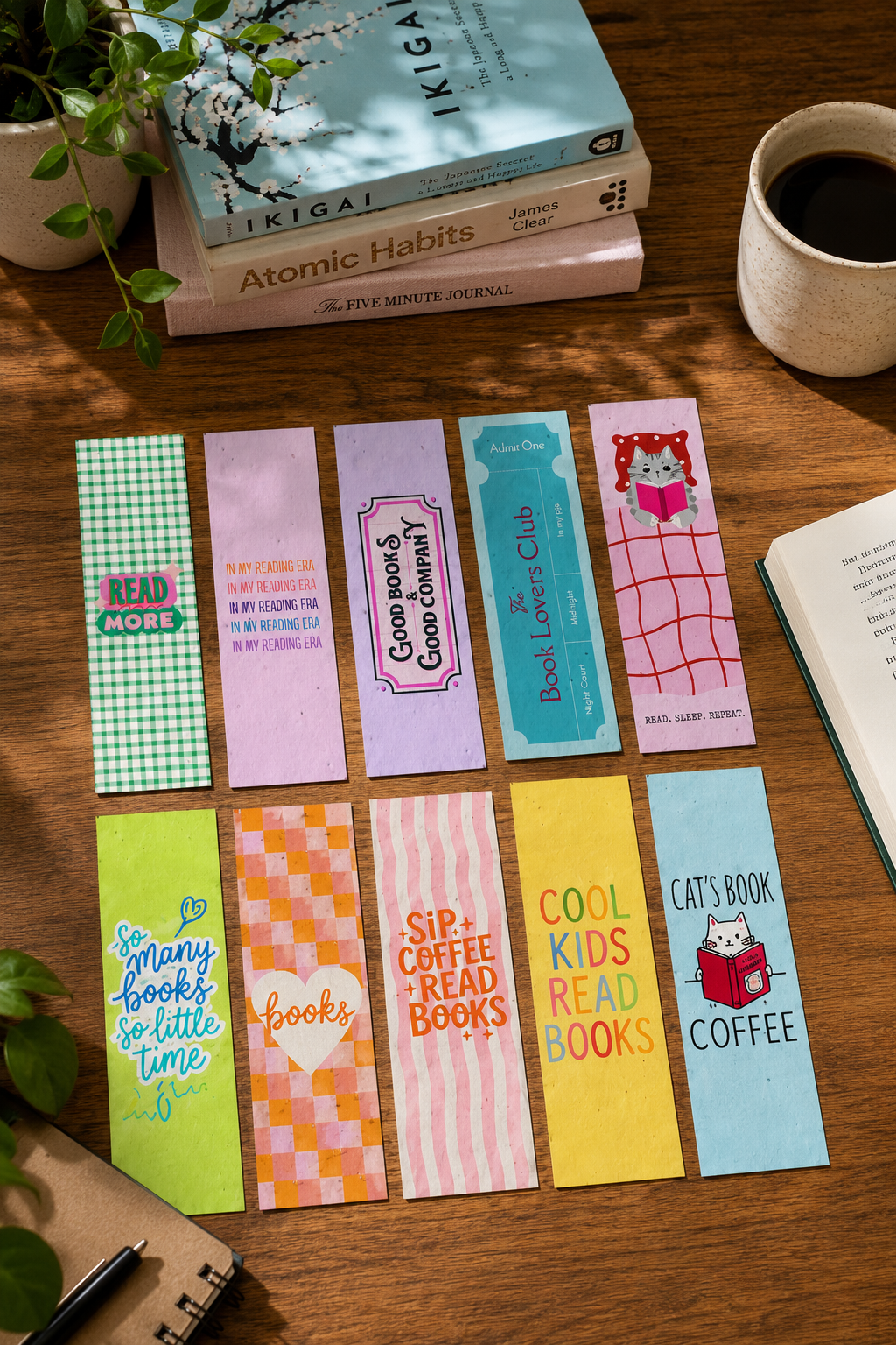 Plantable Bookmarks (Pack of 10)