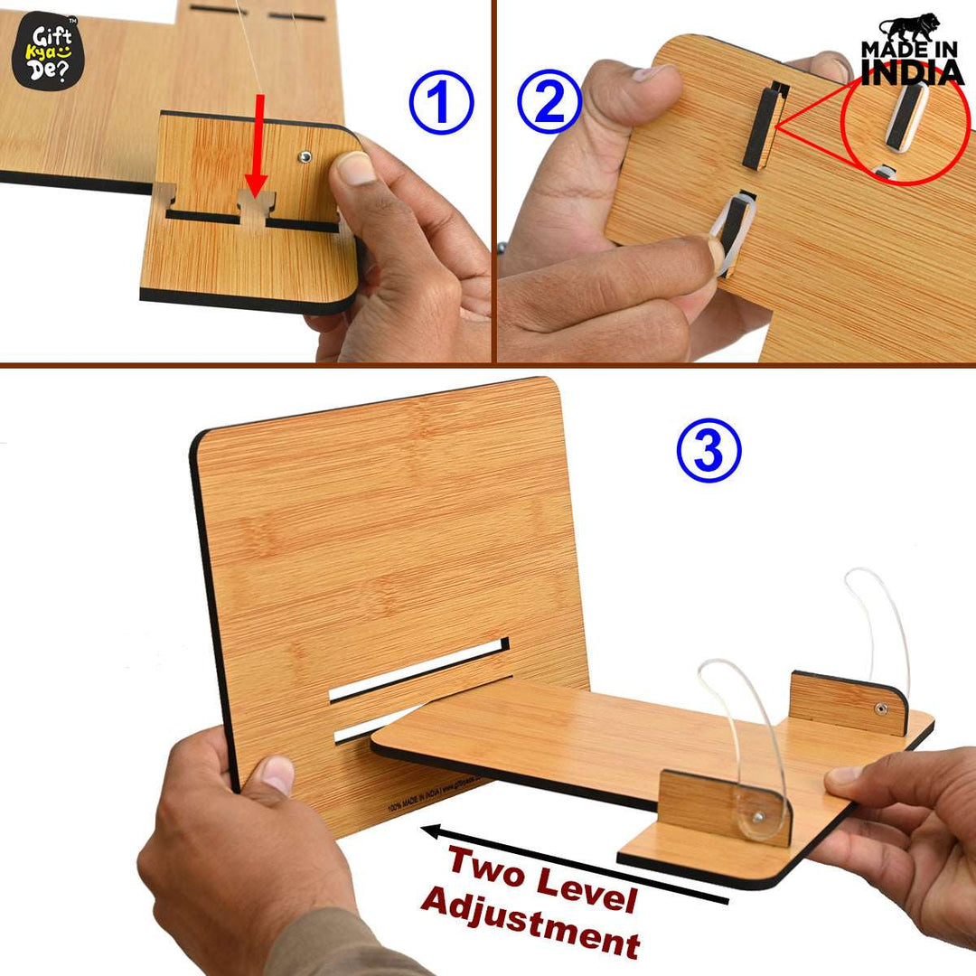 Gift Kya De Book Reading Stand | Book Accessories | Book Stand For All Book Size