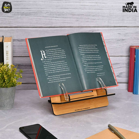 Gift Kya De Book Reading Stand | Book Accessories | Book Stand For All Book Size