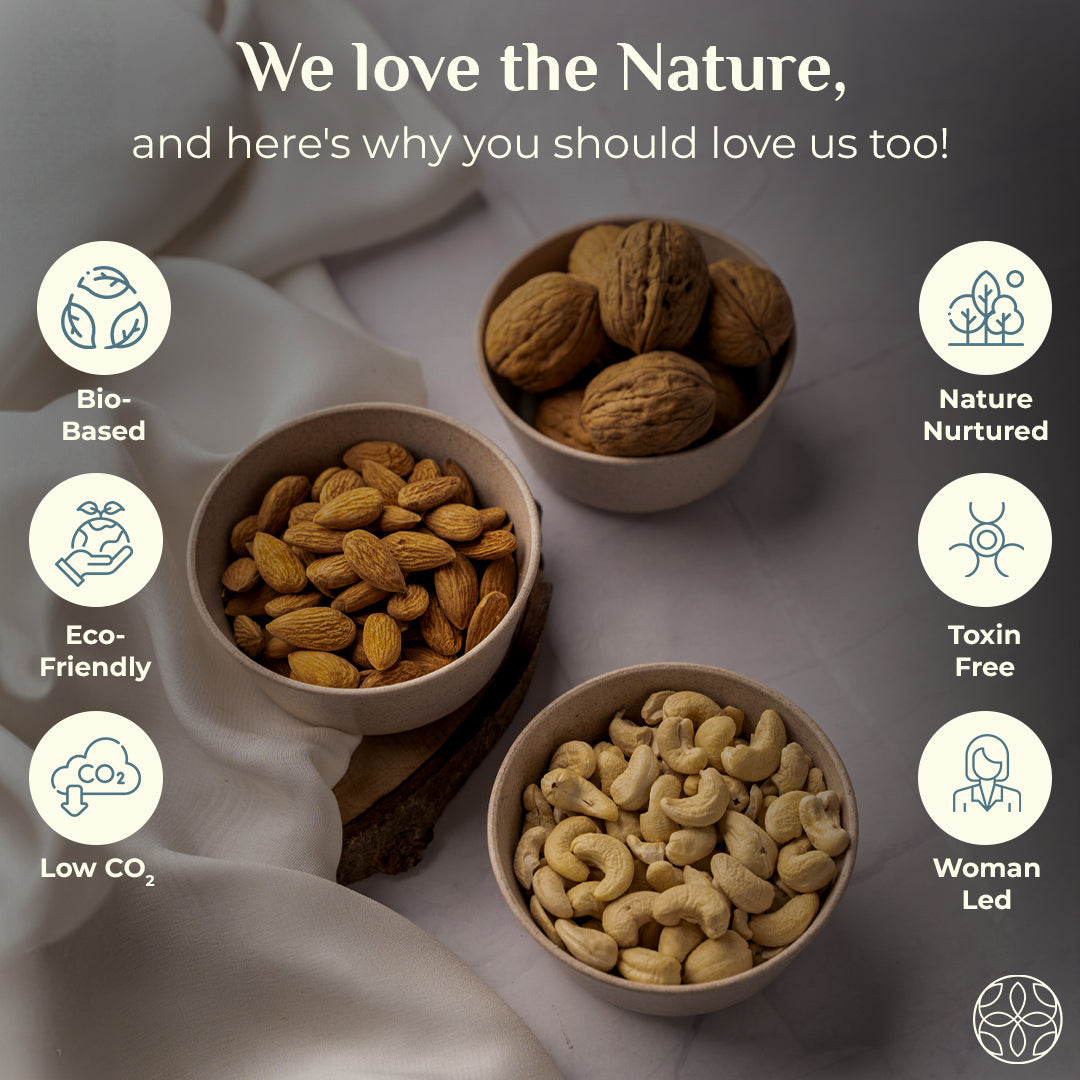 Irida Naturals Rice Husk Curry Bowls