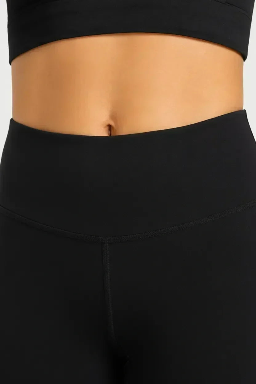 Women Bamboo Fabric Bell Bottom Yoga Pants | High Waist Bootcut Stretch Gym & Lounge Wear