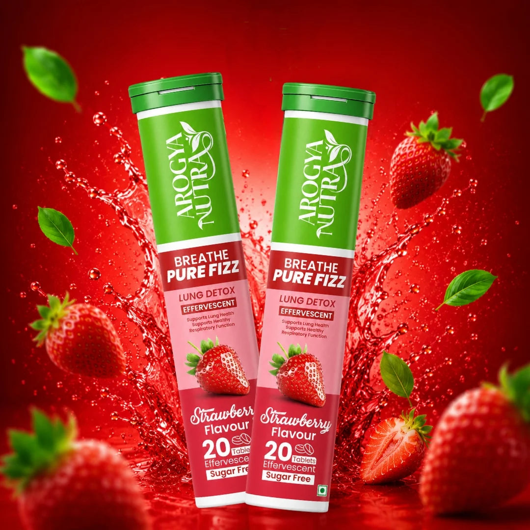 BreathePure Fizz │ 600mg NAC │ Strawberry Flavor