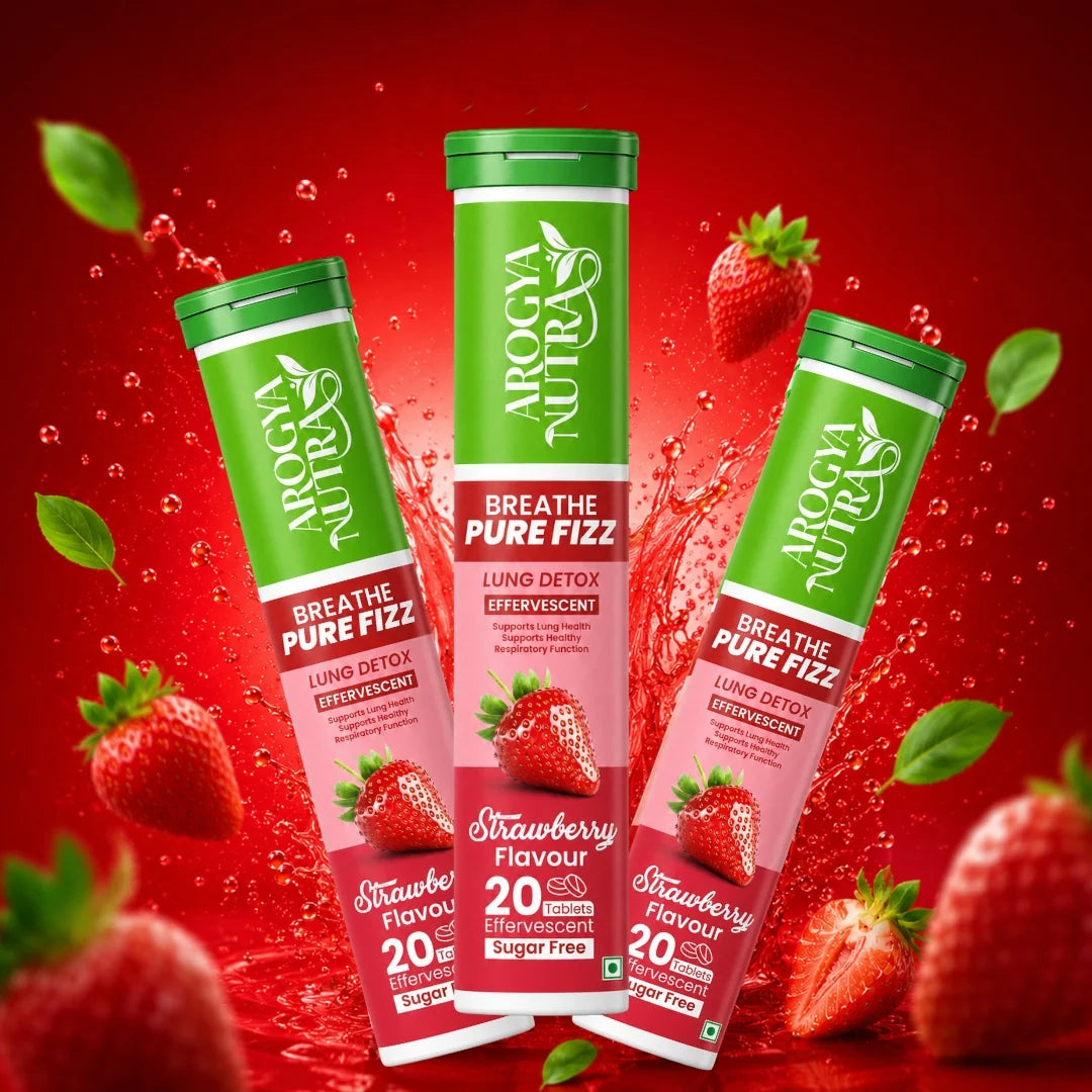 BreathePure Fizz │ 600mg NAC │ Strawberry Flavor