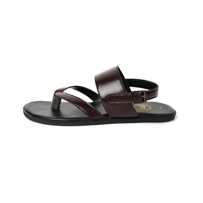 T-Rad Elastic Back Strap Sandals - Brown