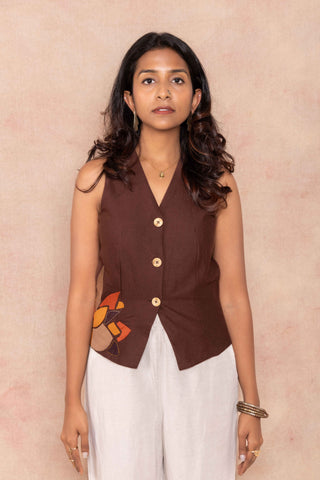 Designs by Kaavishh Handcrafted Padmini Waistcoat