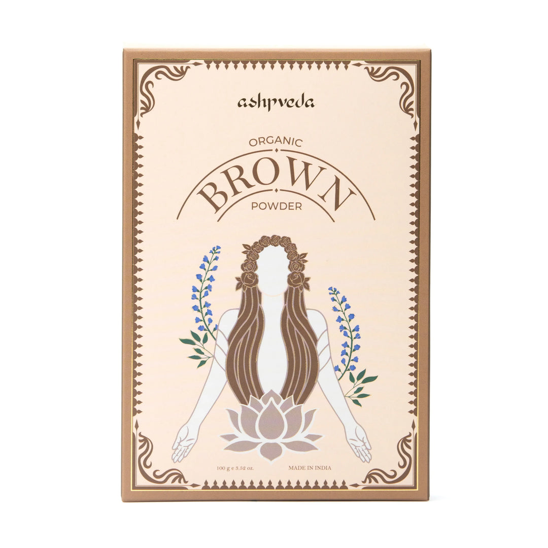 Organic Brown Hair Color Powder