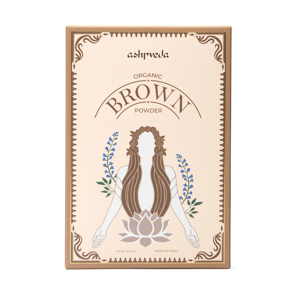 Organic Brown Hair Color Powder