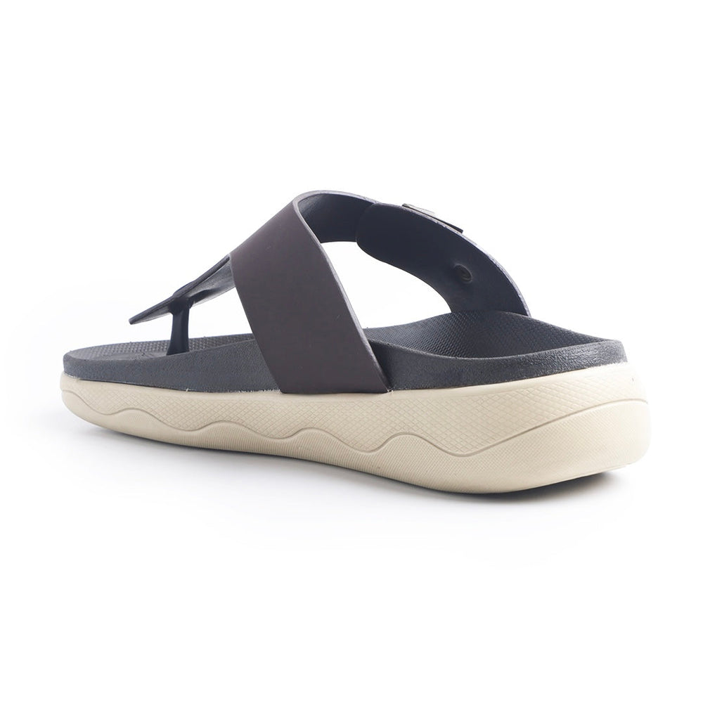 Monkstory Escape Buckle Thong Sandals – Dark Brown