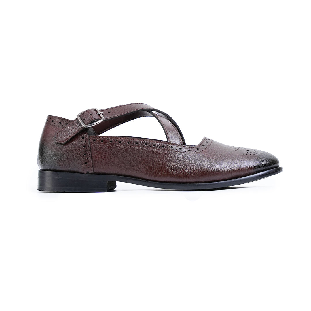 Monkstory X-Strap Peshawari Sandals - Brown