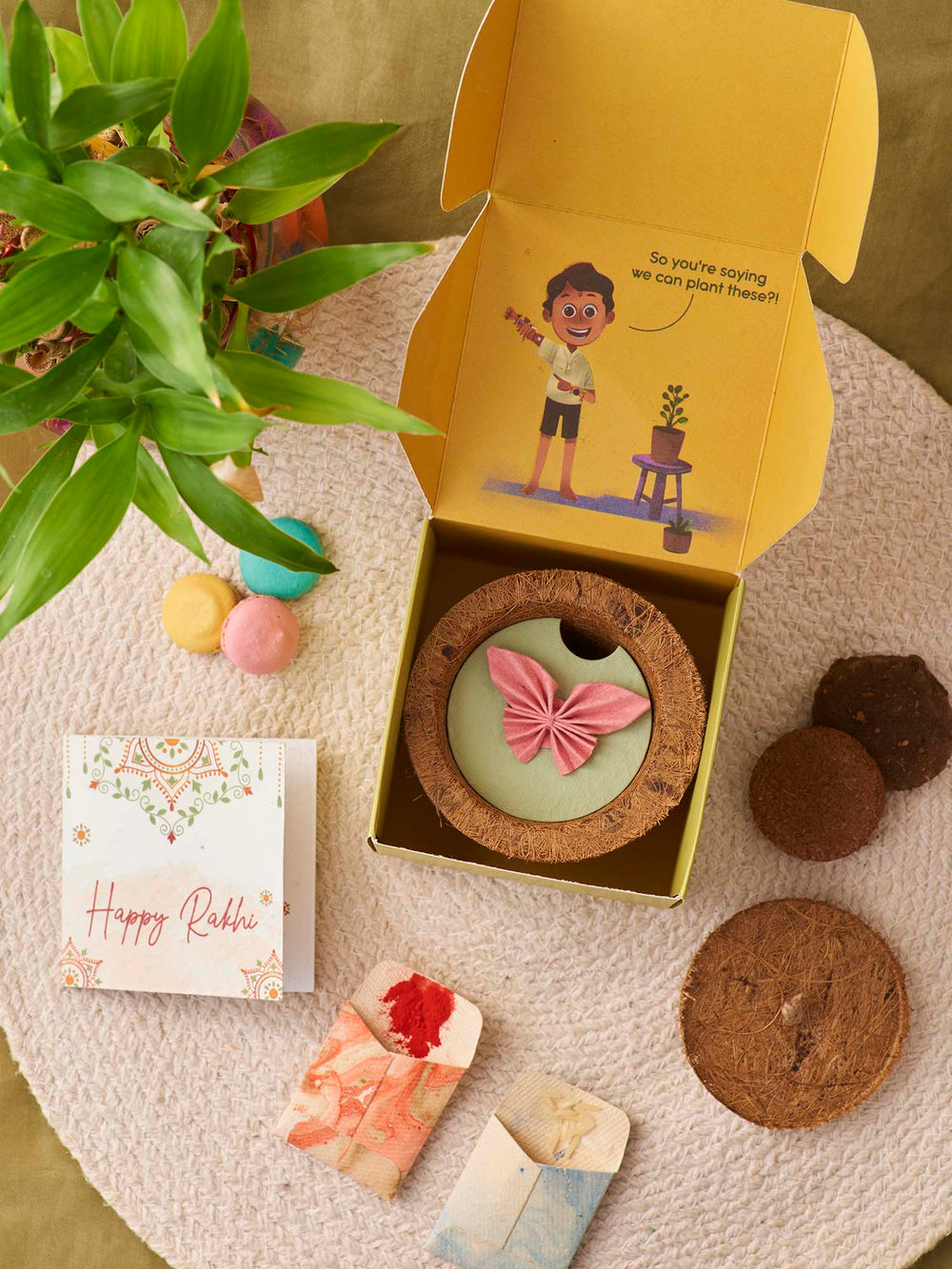 Plantables Butterfly Rakhi Planting Kit